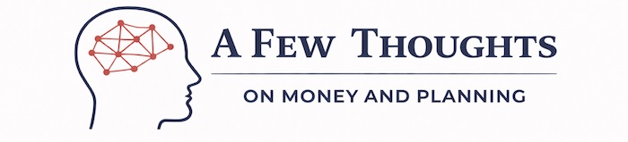 A Few Thoughts Newsletter Masthead